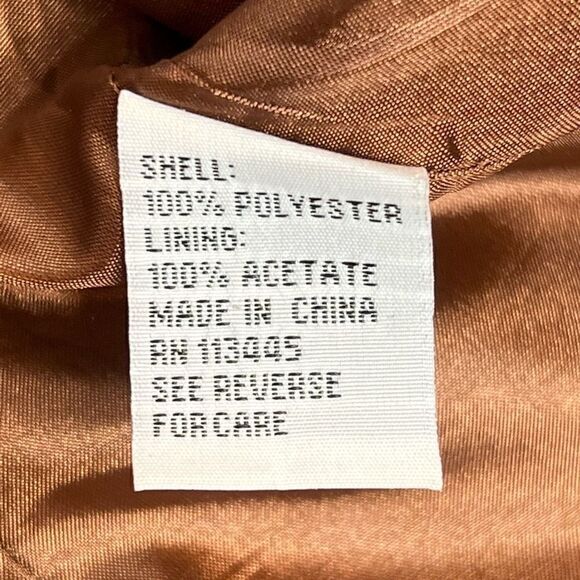 Serafina premium apparel brown dressy church jacket size 8 - Picture 13 of 15